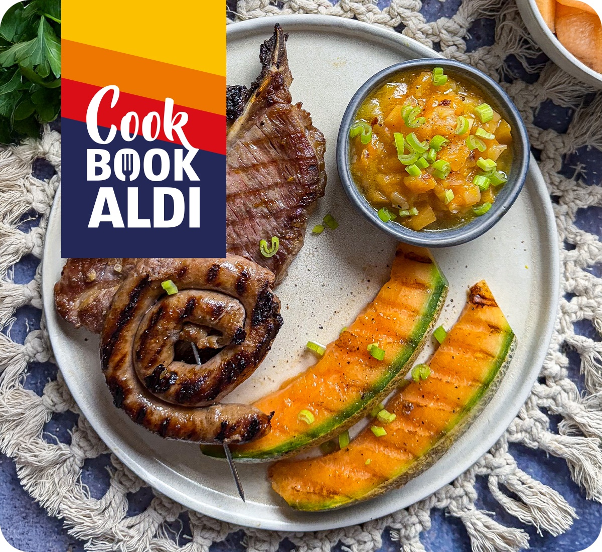 Chutney di melone per grigliate di carne