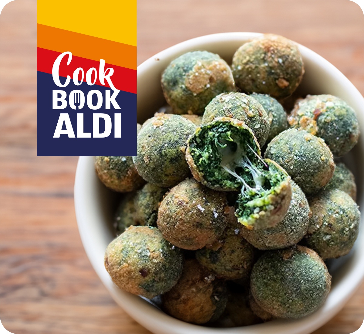 Polpette di spinaci dal cuore filante