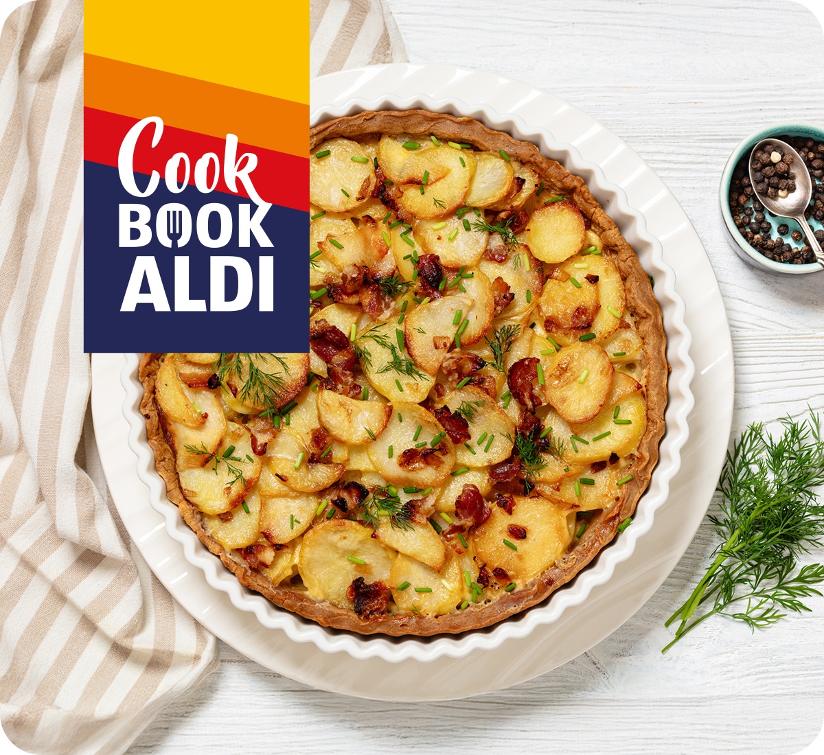 Torta alle patate novelle