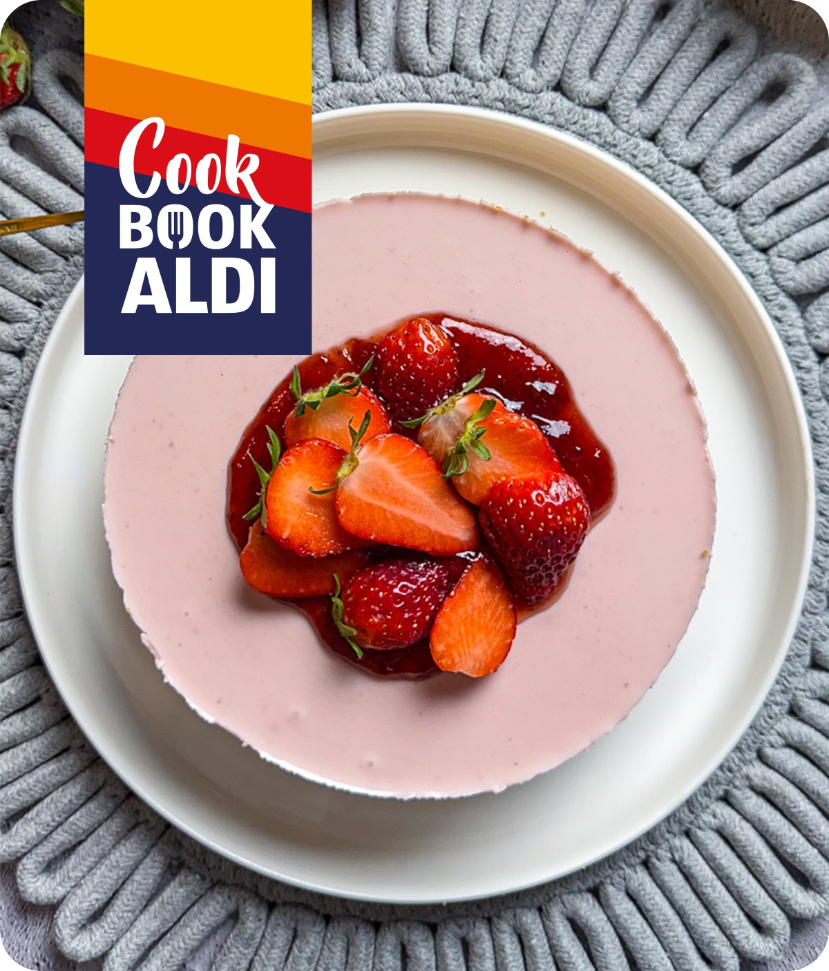 Cheesecake fredda alle fragole