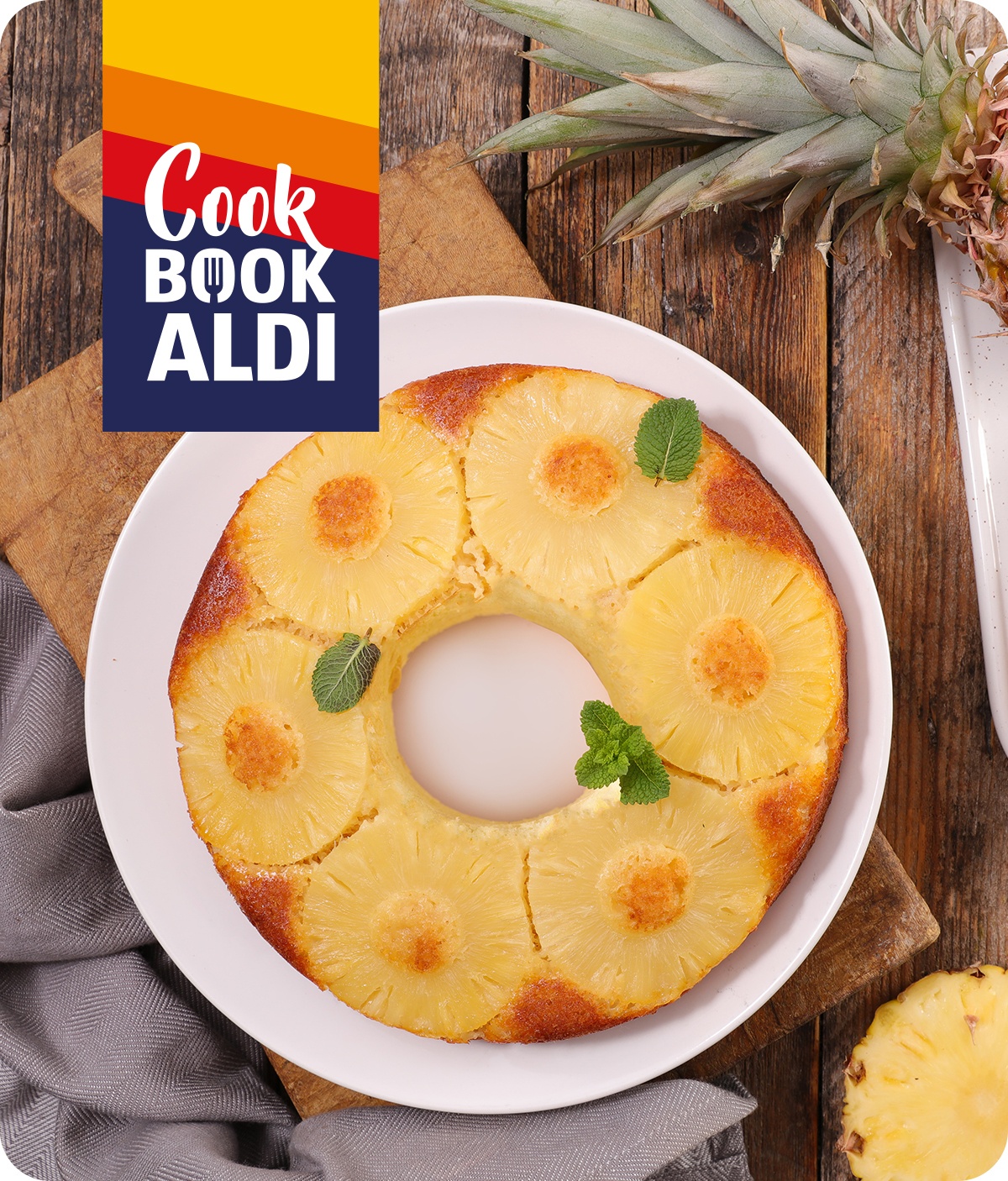 Ciambella all'ananas