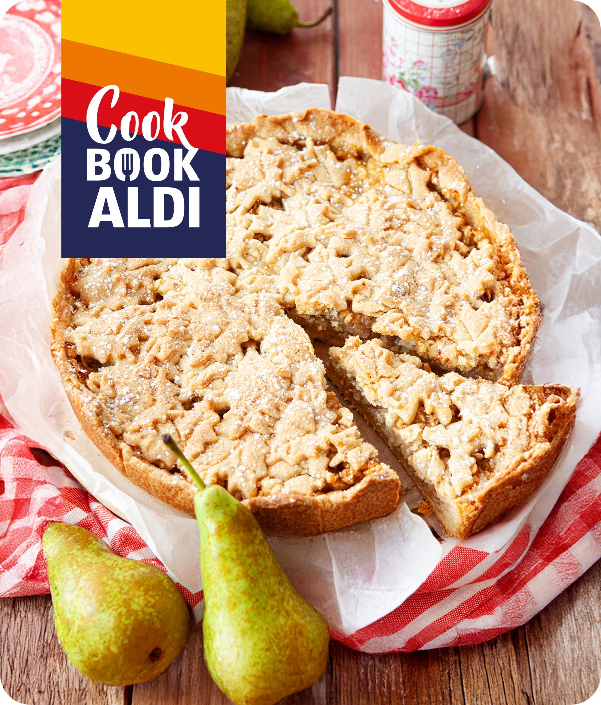 Sbriciolata pere e cioccolato