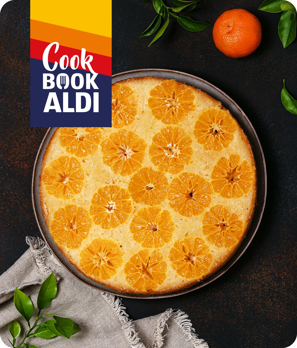 Torta ai mandarini rovesciata