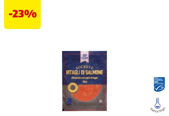 ALMARE SEAFOOD Ritagli di salmone