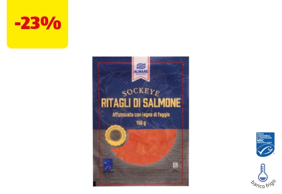 ALMARE SEAFOOD Ritagli di salmone MSC