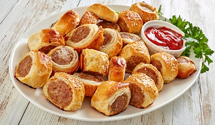 Rustici di pasta sfoglia