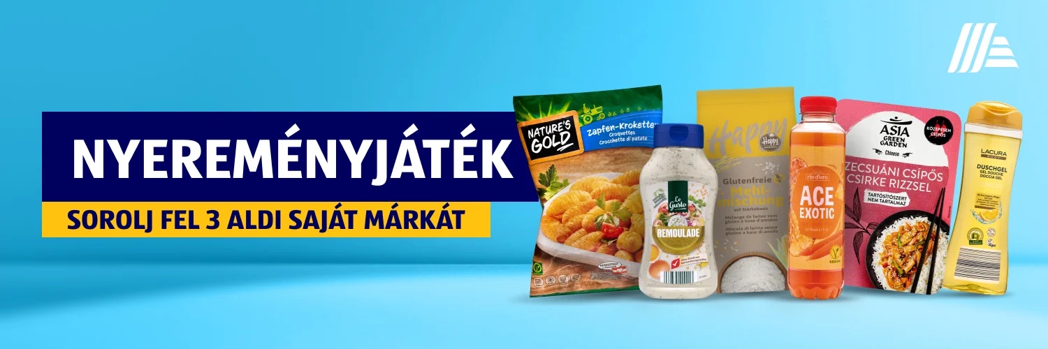 SAJÁT MÁRKÁS nyereményjáték