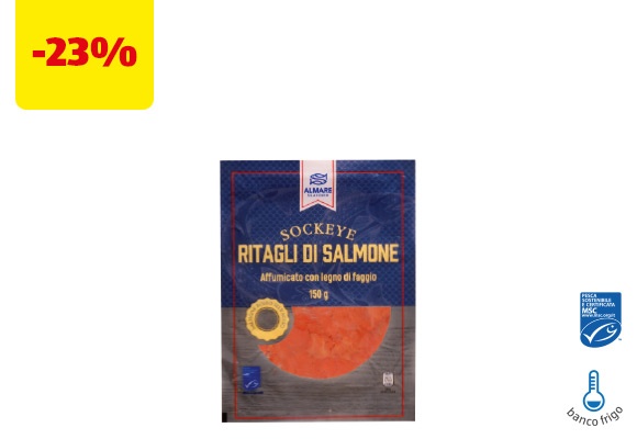 ALMARE SEAFOOD Ritagli di salmone