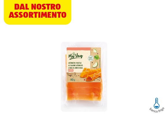 MYVAY Alternativa vegetale al salmone affumicato