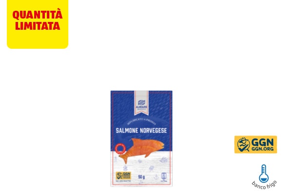 ALMARE SEAFOOD Salmone norvegese snack