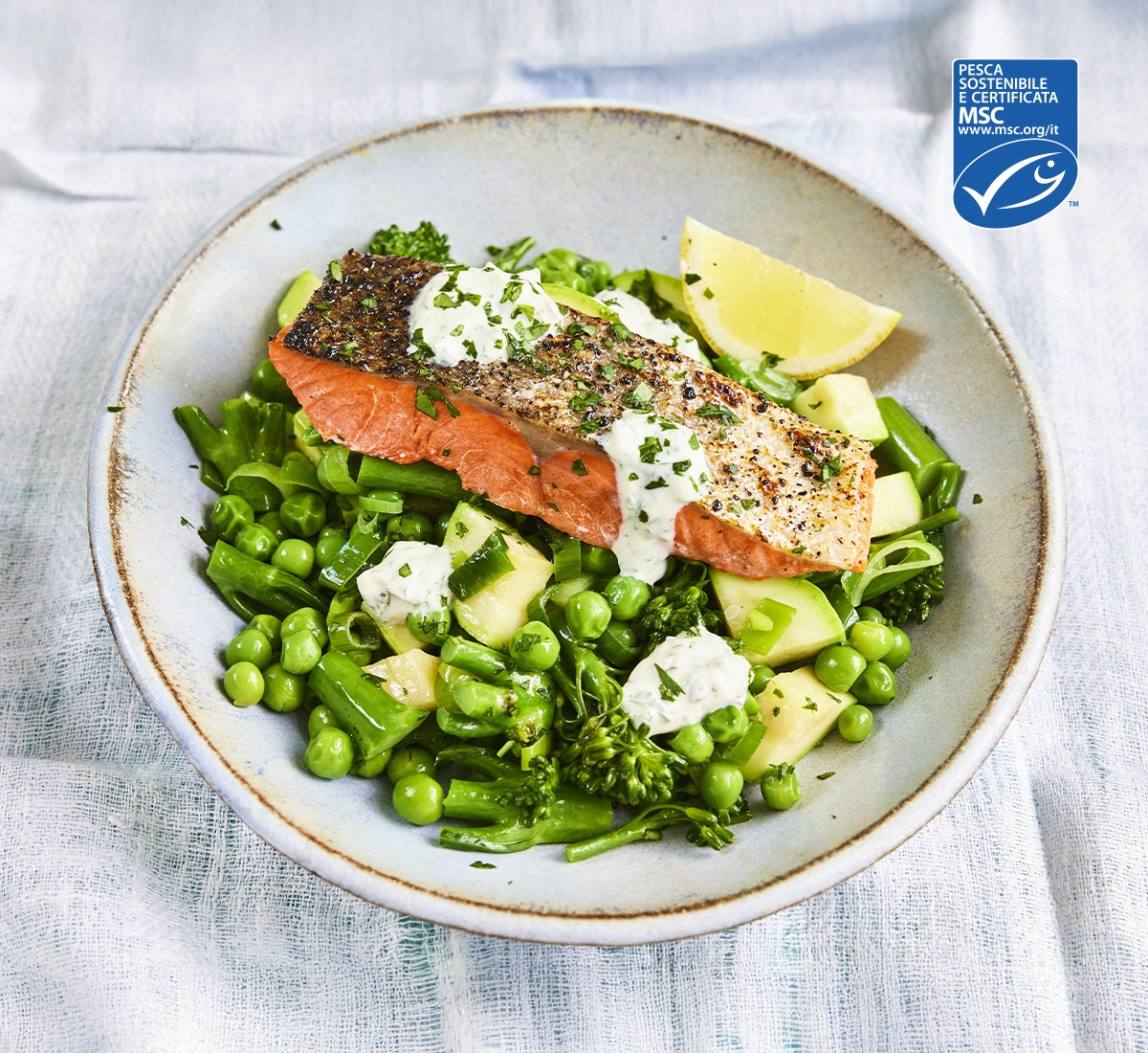 Salmone selvaggio certificato MSC