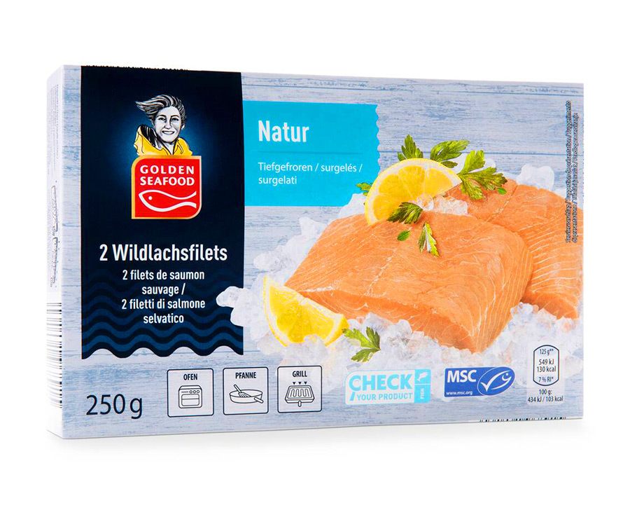 Salmone rosa al naturale MSC 250 g