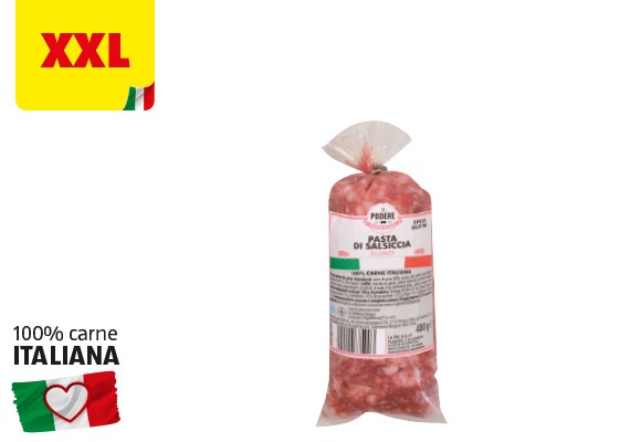 IL PODERE Pasta di salsiccia XXL