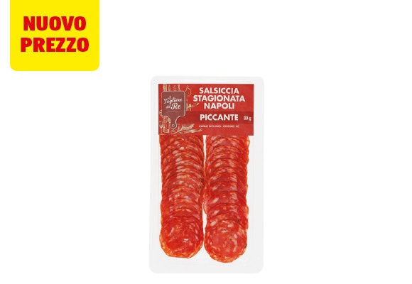 IL TAGLIERE DEL RE Salsiccia Napoli a fette