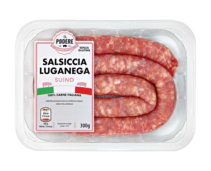 Salsiccia luganega Il Podere (300 g)