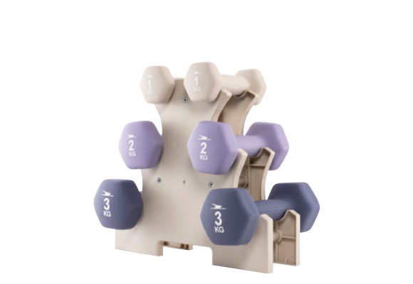 CRANE Set di manubri con rastrelliera