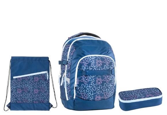 LIVE IN STYLE Set zaino scuola
