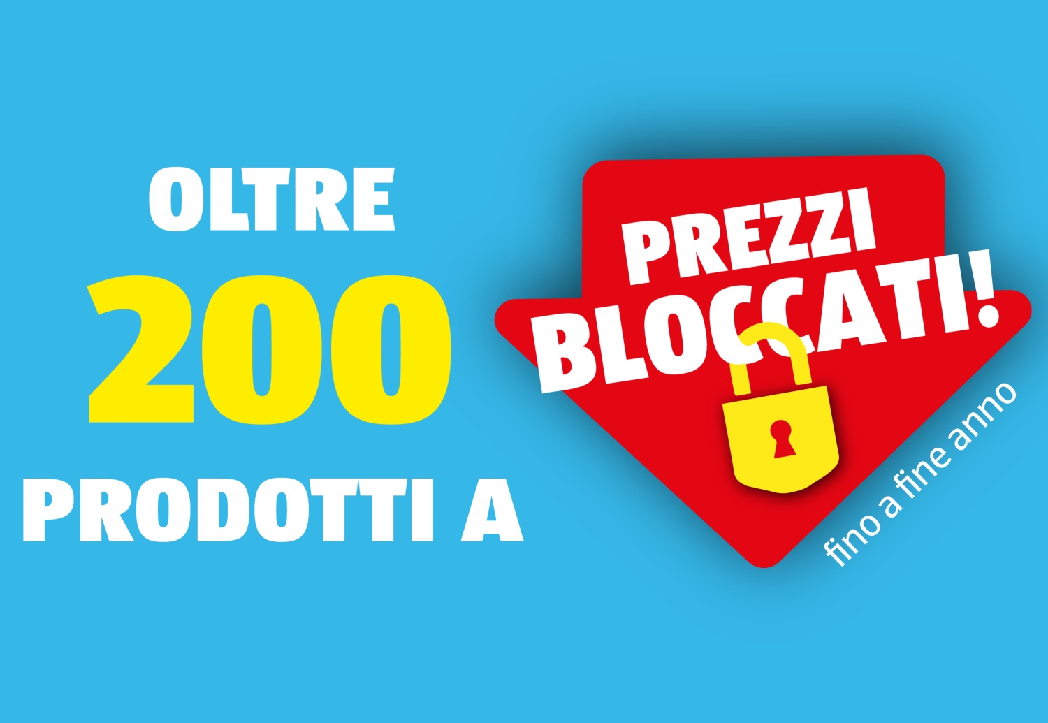 DA ALDI OLTRE 200 PRODOTTI A PREZZO BLOCCATO