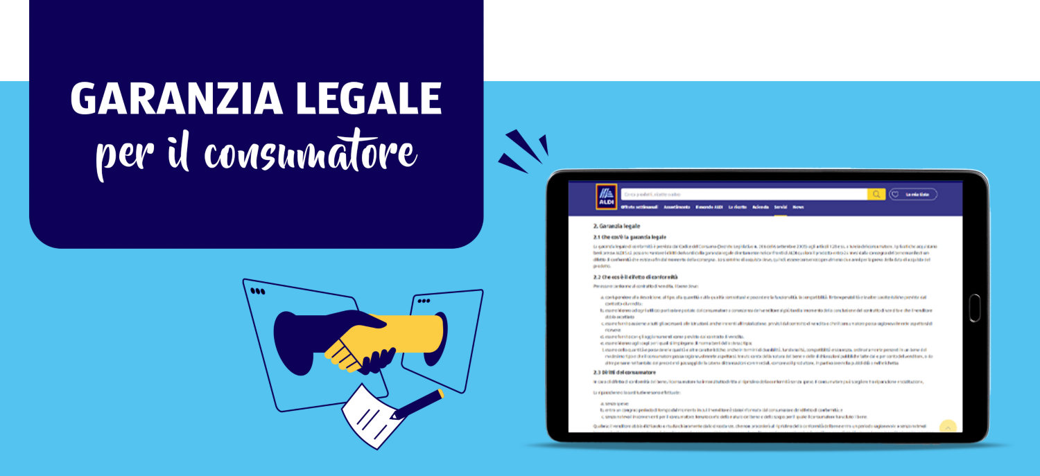 Garanzia legale per il consumatore - ALDI
