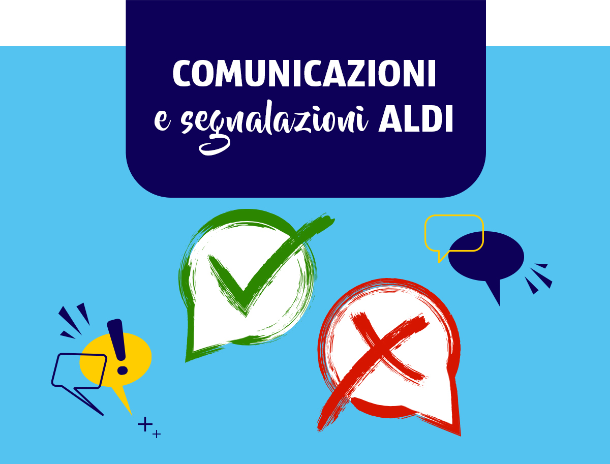 Avvisi ai nostri clienti - ALDI