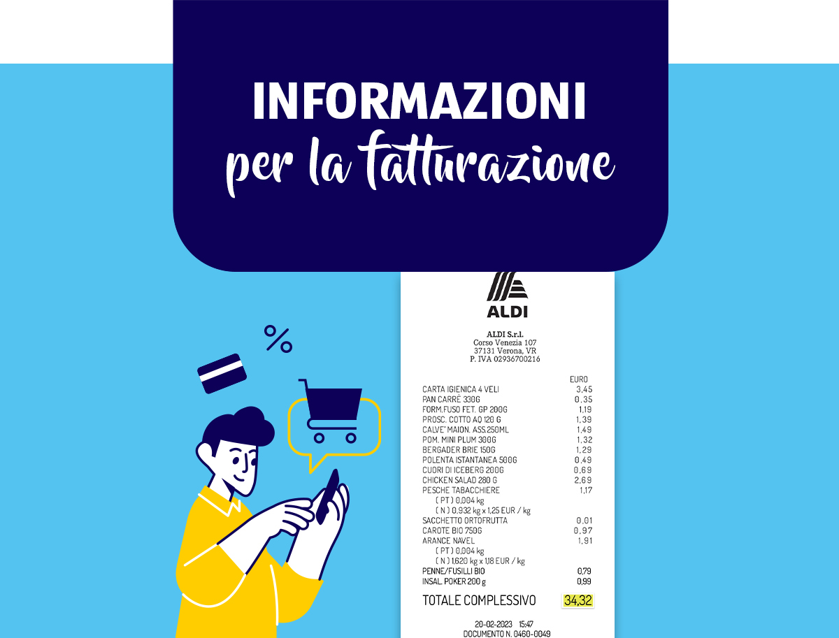 Informazioni per la fatturazione - ALDI