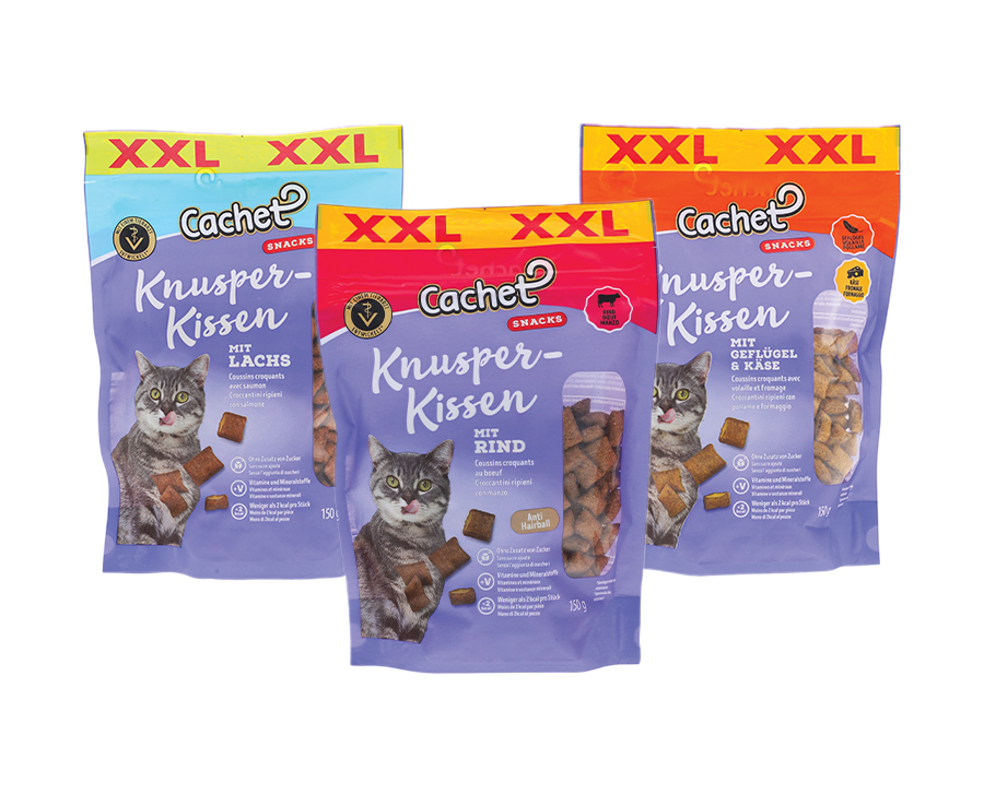 Snack ripieni per gatti 150 g