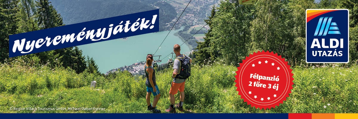ALDI UTAZÁS nyereményjáték