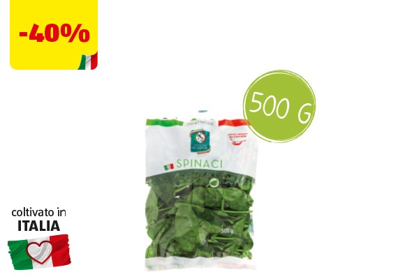 I COLORI DEL SAPORE Spinaci 500 g