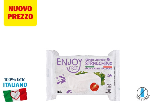 ENJOY FREE Stracchino senza lattosio