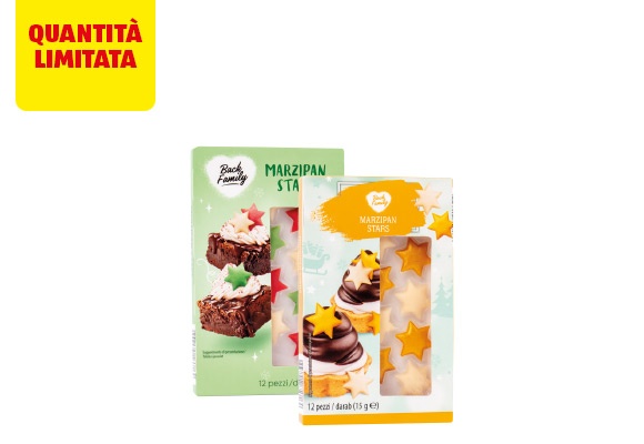 BACK FAMILY Stelle di marzapane