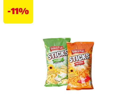 SNACK FUN Patatine sticks