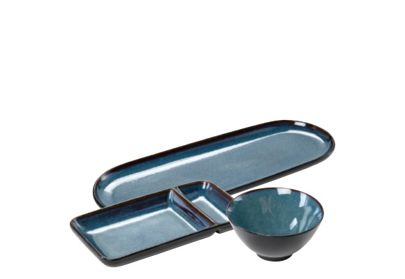 CROFTON Stoviglie in stile asiatico