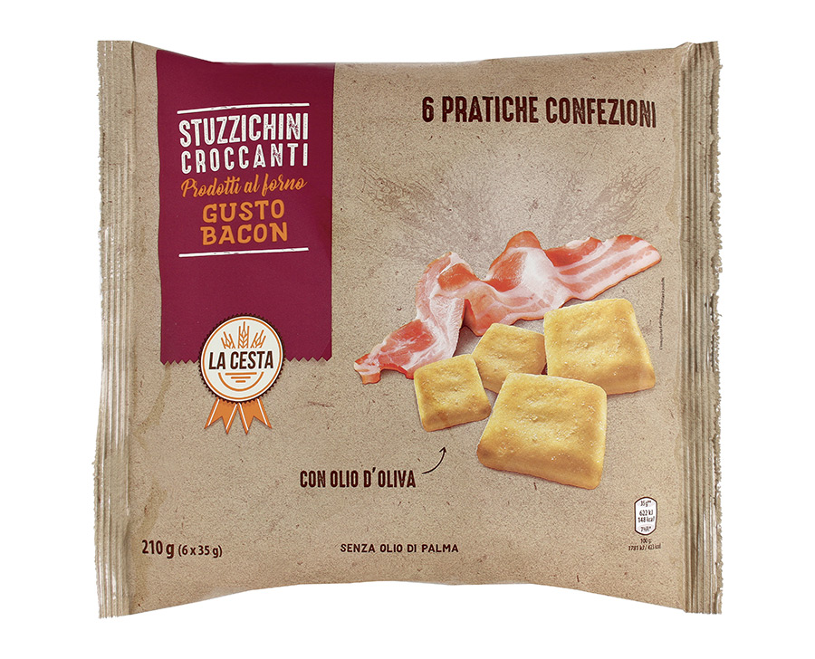 Stuzzichini al bacon 210 g