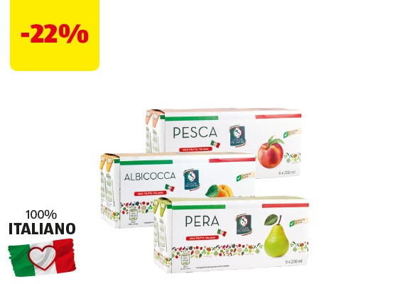 I COLORI DEL SAPORE Succo di frutta