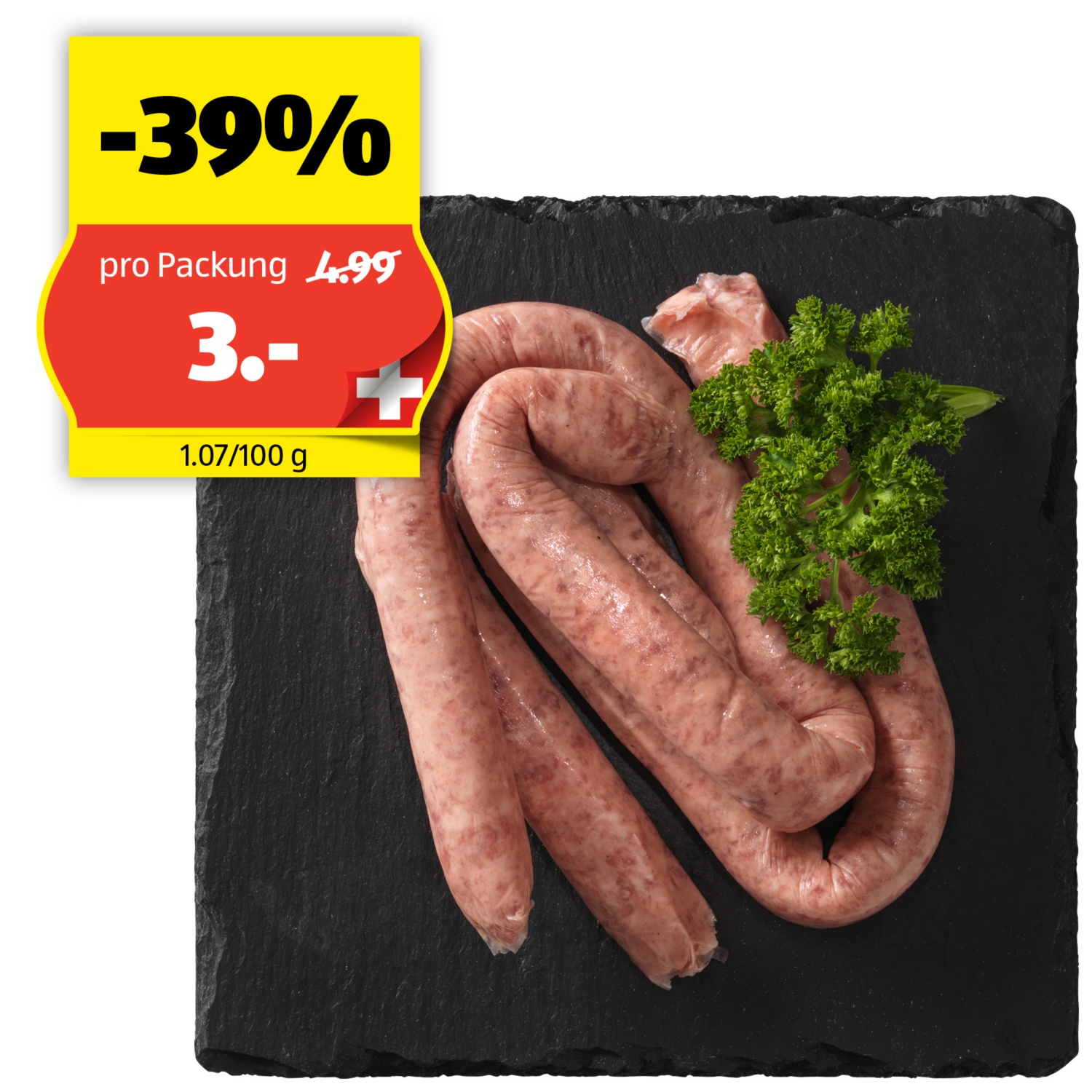 SAVEURS SUISSES Tessiner Grillwurst