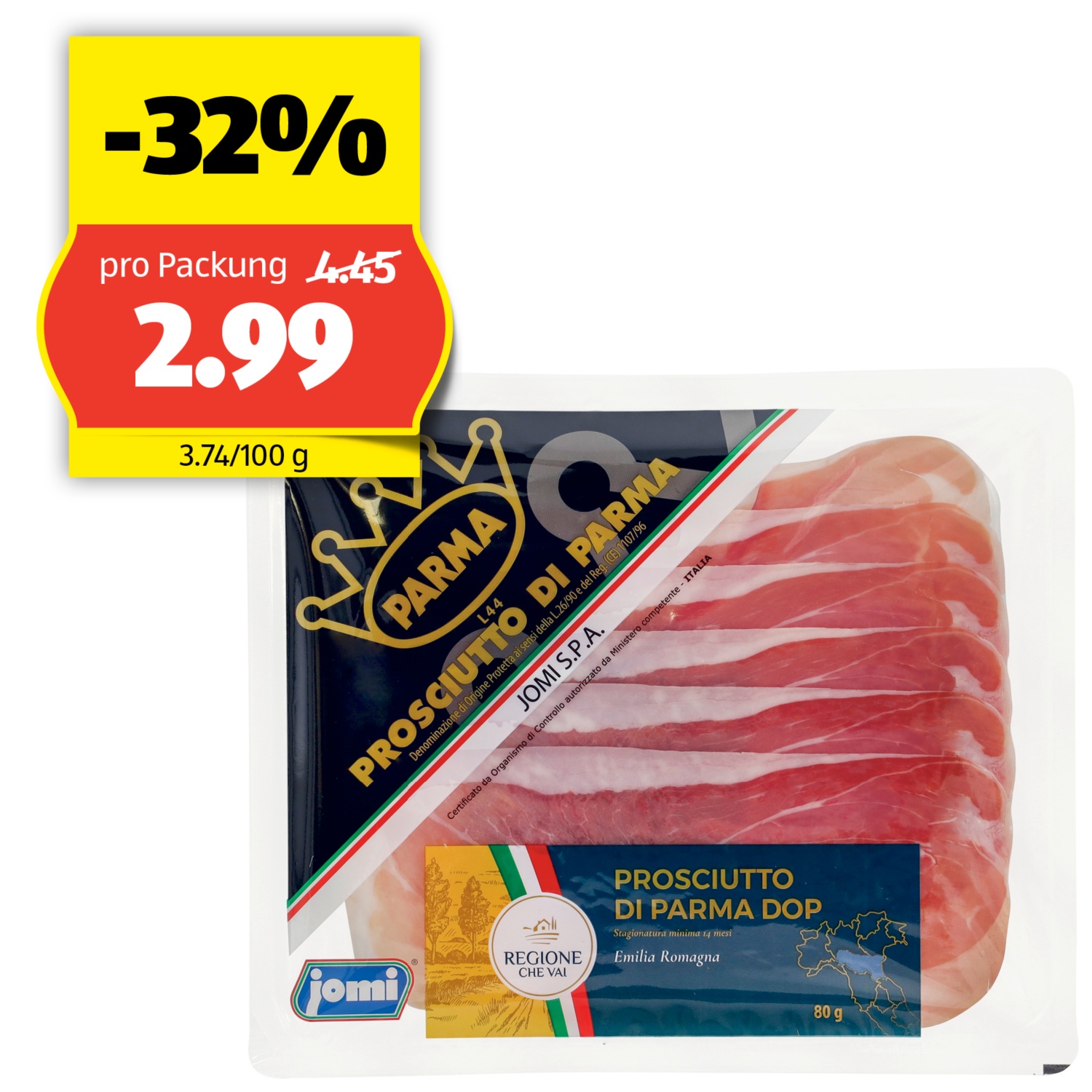 REGIONE CHE VAI Prosciutto di Parma DOP