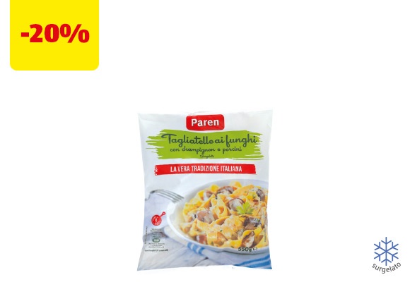PAREN Tagliatelle ai funghi