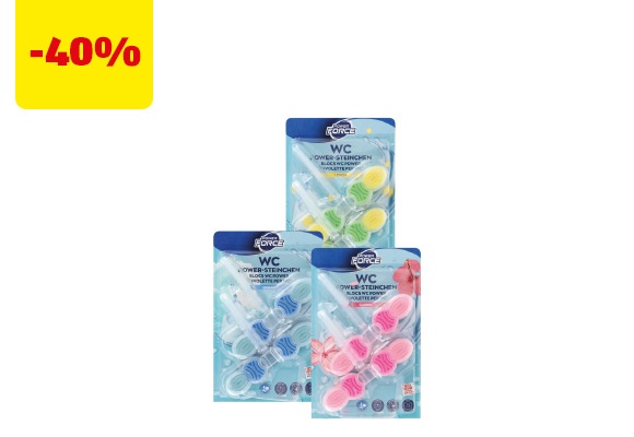 POWER FORCE Tavolette per WC