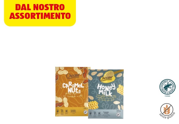 CHOCEUR Tavolette di cioccolato