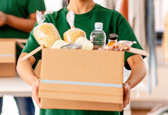Lebensmittel spenden