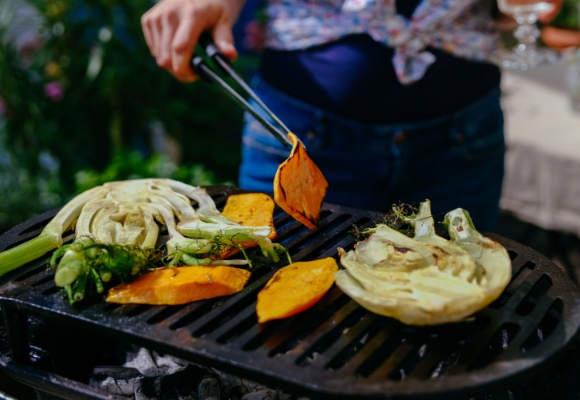 Gemüse grillen