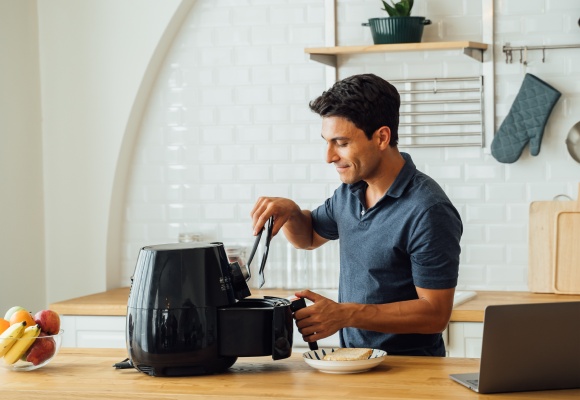 Kochen mit Heißluftfritteuse