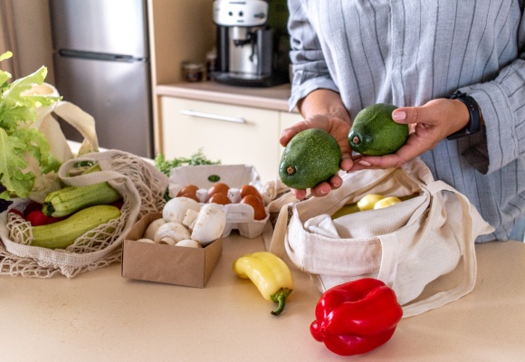 Obst und Gemüse lagern