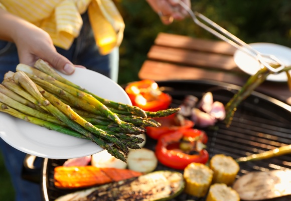 Spargel grillen