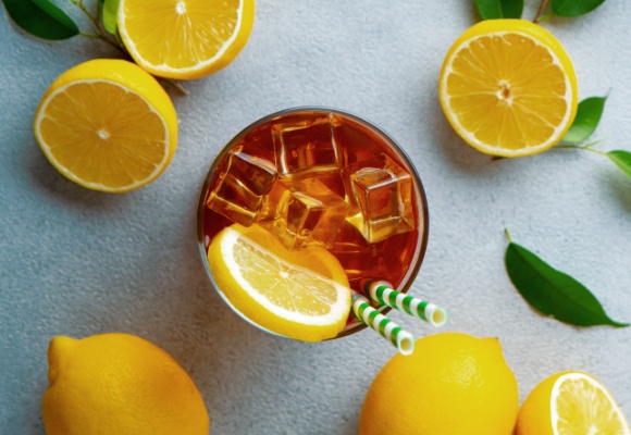 Cola, Limonaden, Eistee