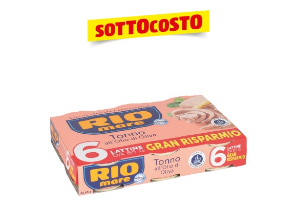 RIO MARE Tonno in olio di oliva