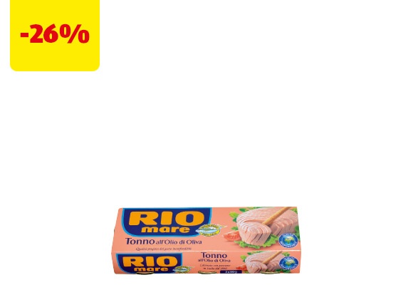 RIO MARE Tonno in olio di oliva