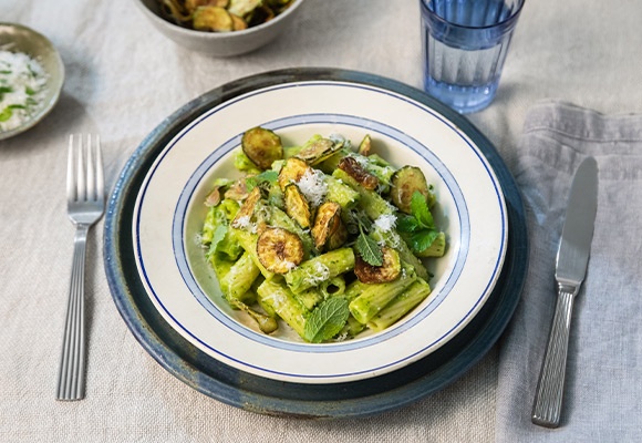 Tortiglioni alle zucchine
