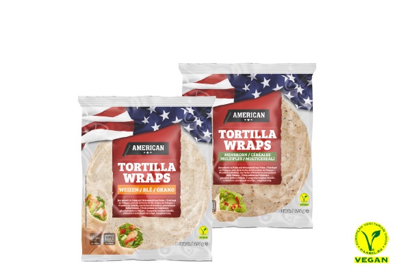 AMERICAN Tortilla wrap