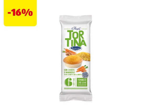 BONONIA DOLCI Tortino carote mandorle